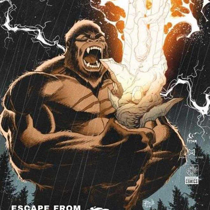 Escape From Skull Island #4 (Of 4) Cover A Rodrigo Rocha