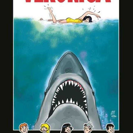 Archies TV Laugh Out #79 Facsimile Edition Cover C Dan Parent Rosario Tito Pena Veronica Movie Poster Foil Variant Limited To 1000 Copies