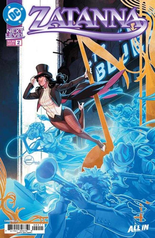 Zatanna (2026) #2 Cover A Jamal Campbell