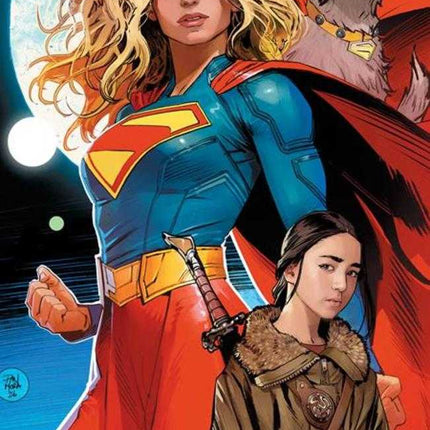Batman Superman Worlds Finest #52 Cover D Dan Mora Supergirl Movie Card Stock Variant