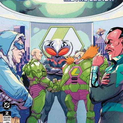 DC X Sonic The Hedgehog The Metal Legion #2 (Of 5) Cover A Pablo M Collar