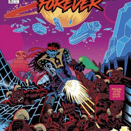 Death Fight Forever #5 (Of 5) Cover A Andrew Maclean (Mature)