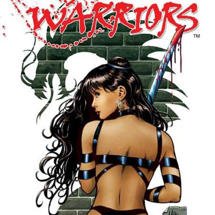 Jade Warriors #1 Cover A Mike Deodato Bloody Sword