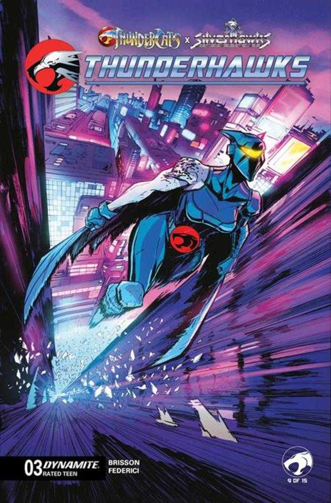 Thundercats X Silverhawks Thunderhawks #3 Cover A David Cousens