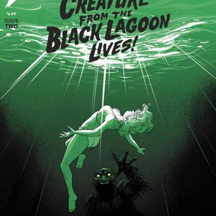 Universal Monsters Creature From The Black Lagoon Lives Black & White Special #2 (Of 2) Cover A Matthew Roberts