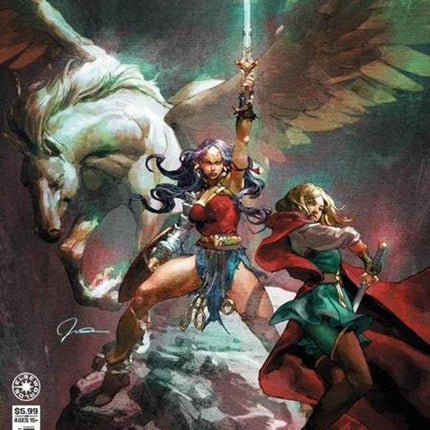 Dark Knights Of Steel II #1 (Of 12) Cover D Gerald Parel Card Stock Variant