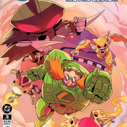 DC X Sonic The Hedgehog The Metal Legion #3 (Of 5) Cover A Pablo M Collar