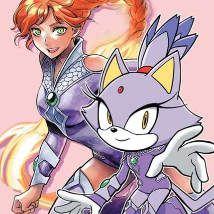 DC X Sonic The Hedgehog The Metal Legion #3 (Of 5) Cover B Saowee Card Stock Variant