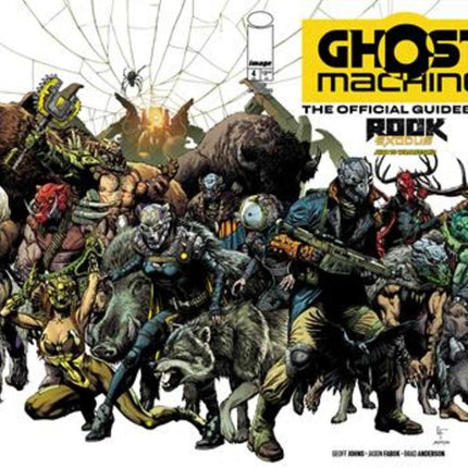 Ghost Machine The Official Guidebook #4 (Of 5) Cover A Gary Frank & Brad Anderson Wraparound
