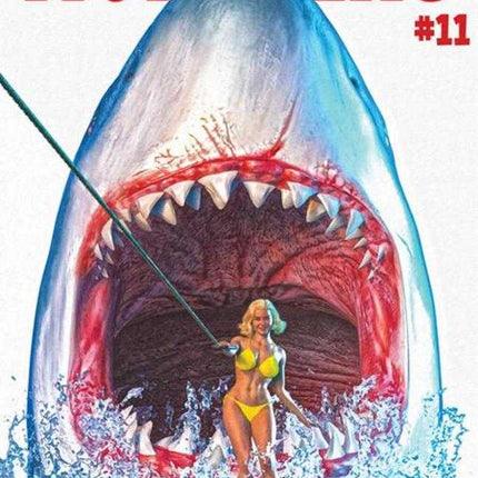 Mark Spears Monsters #11 Cover C Mark Spears Shark Week Jaws 2 Homage Variant