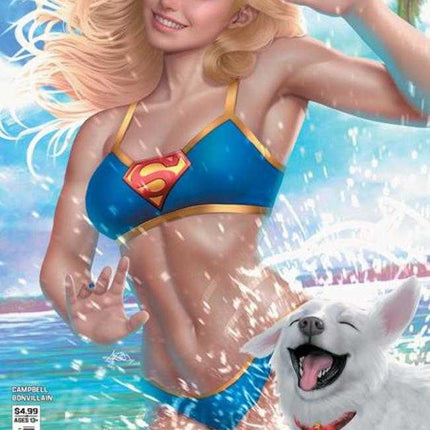 Supergirl #15 Cover E Ariel Diaz Swimsuit Card Stock Variant (The Reign Of The Superboys)