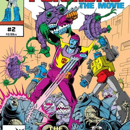 The Transformers The Movie 40 Th Anniversary Edition #2 (Of 3) Cover B Don Perlin & Ian Akin & Brian Garvey Variant