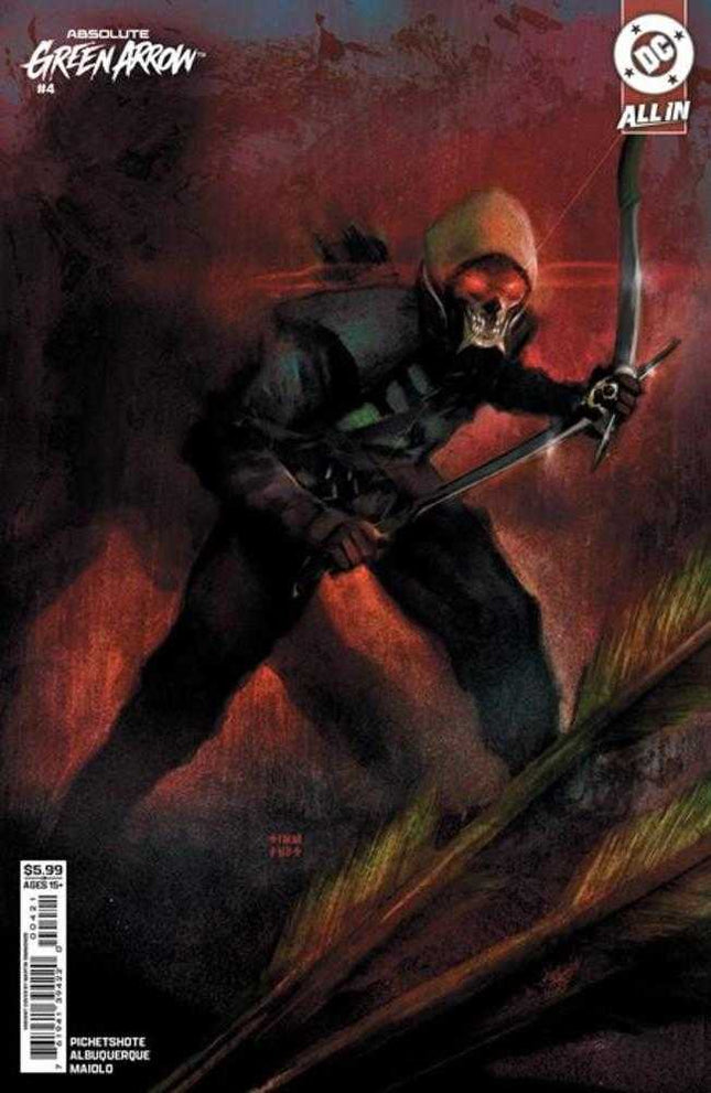 Absolute Green Arrow #4 (Of 6) Cover B Martin Simmonds Card Stock Variant