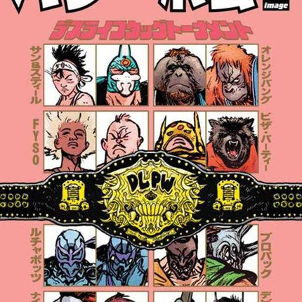 Do A Powerbomb Black And White #2 (Of 3) Cover D Daniel Warren Johnson & Jb Roe Variant
