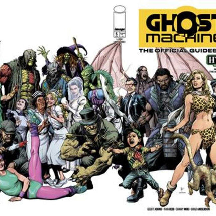 Ghost Machine The Official Guidebook #5 (Of 5) Cover A Gary Frank & Brad Anderson Wraparound