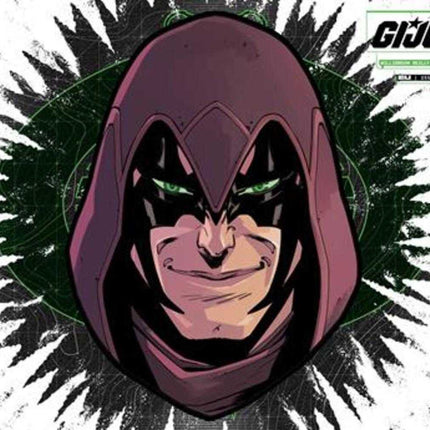 G.I. Joe #25 Cover J Andrea Milana & Andres Juarez Die Cut Mask Variant