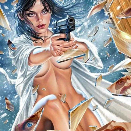 Gun Honey Doubles Down #3 (Of 4) Cover L Chris Wahl Virgin Cardtock Variant (Mature)