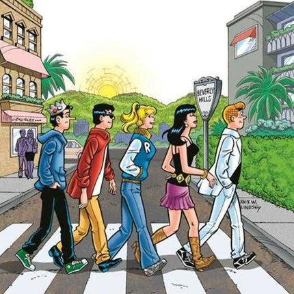 Laugh #166 Facsimile Edition Cover C Rex Lindsey Abbey Road Variant