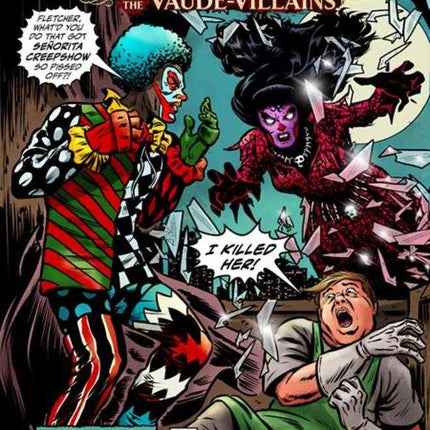 Punchline And The Vaude Villains vs Violante #1 (Of 2) Cover B Nik Poliwko Variant