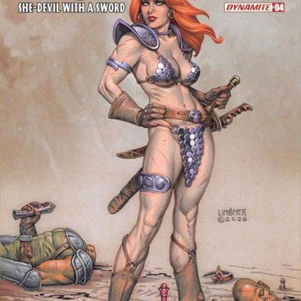 Red Sonja She Devil With A Sword #4 Cover C Joseph Michael Linsner Variant