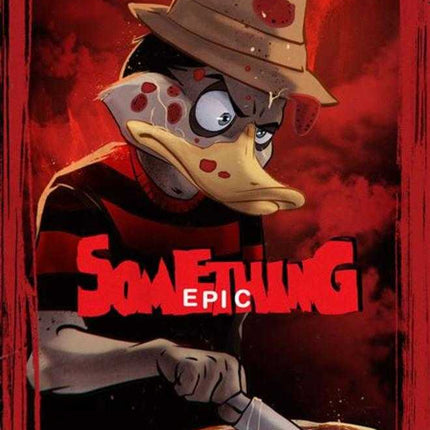 Something Epic #14 Cover B Szymon Kudranski Nightmare On Elm Street Homage Variant