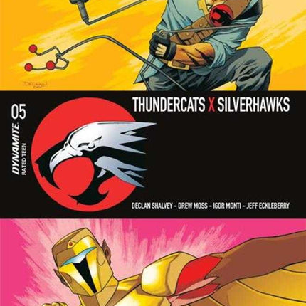 Thundercats X Silverhawks #5 Cover A Declan Shalvey