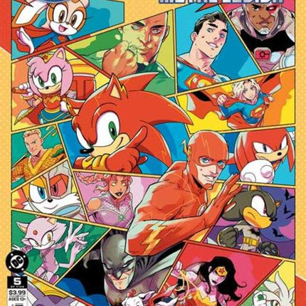 DC X Sonic The Hedgehog Metal Legion #5 (Of 5) Cover A Pablo M Collar