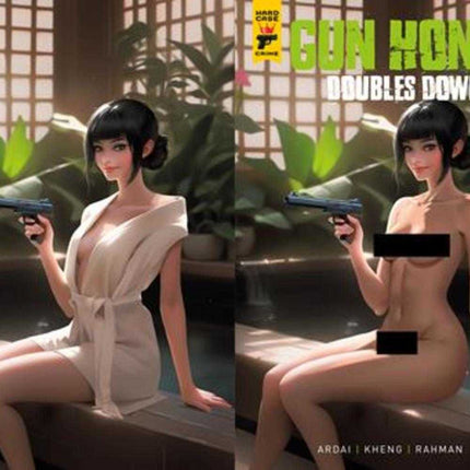 Gun Honey Doubles Down #4 (Of 4) Cover E Rare Tempter Wraparound Nude Clothed Bagged Variant (Mature)
