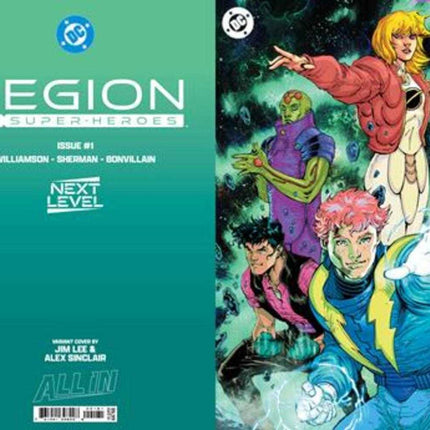 Legion Of Super Heroes #1 Cover G Jim Lee Foil Variant