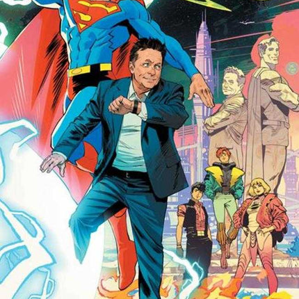 Legion Of Super Heroes #1 Cover H Dan Mora Michael J Fox Cameo Card Stock Variant