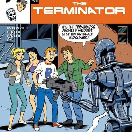 Archie vs The Terminator #1 Cover D Bill Galvan Variant