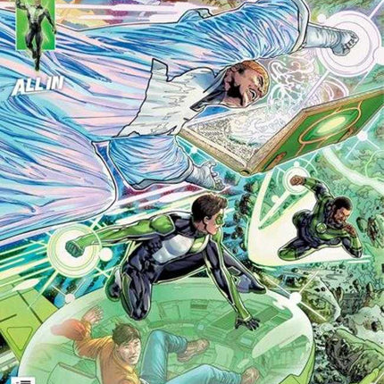 Green Lantern #40 Cover A Fernando Pasarin & Oclair Albert Connecting (Green Lantern First Light)
