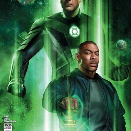 Justice League Unlimited #23 Cover G Dave Wilkins Lanterns Card Stock Variant