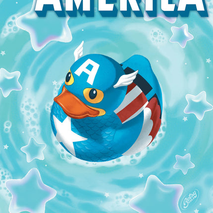 Captain America #14 Betsy Cola Marvel Duck Variant [Arm]