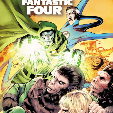 Planet Of The Apes vs. Fantastic Four #4