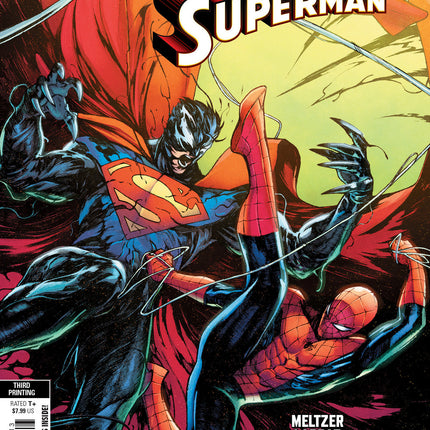 Marvel/DC: Spider-Man/Superman #1 Alessandro Cappuccio 3rd Printing Variant