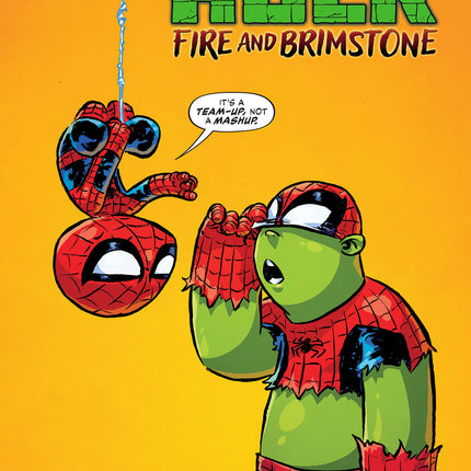 Spider-Man/Hulk: Fire And Brimstone #1 Skottie Young Variant