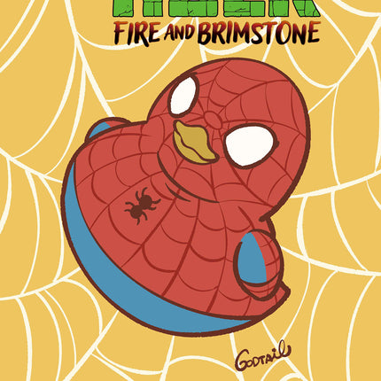 Spider-Man/Hulk: Fire And Brimstone #1 Godtail Marvel Duck Variant