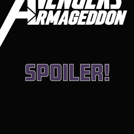 Avengers: Armageddon #1 Marco Checchetto Spoiler Variant