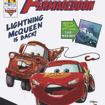 Avengers: Armageddon #4 German Peralta Pixar 40 Th Variant