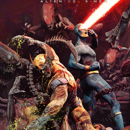 Alien vs. X-Men #1 Bjorn Barends Variant