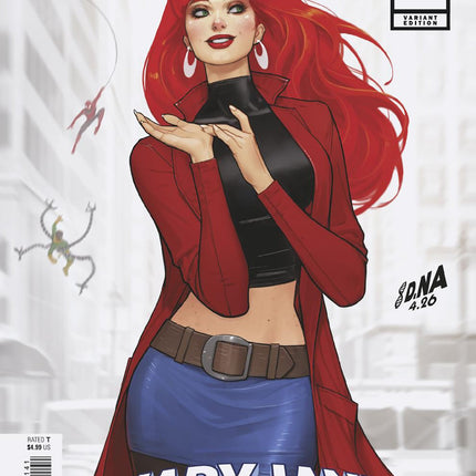 Mary Jane: Face It, Tiger #1 David Nakayama Variant