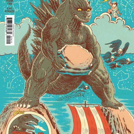 Godzilla’s Monsterpiece Theatre Presents: Godzilla’s The Odyssey Cover A (Scioli)