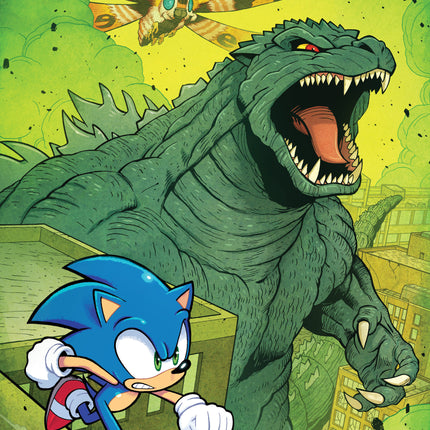 Sonic The Hedgehog X Godzilla #3 Cover A (Lawrence)