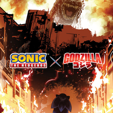 Sonic The Hedgehog X Godzilla #3 Variant B (Cizmesija)
