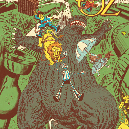 Godzilla’s Monsterpiece Theatre Presents: The Kaiju Of Oz Cover A (Scioli)