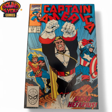 Captain America #379 - Direct Edition (1990)