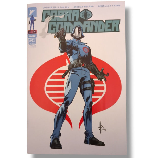COBRA COMMANDER #1 - 2ND PRINT COVER A (2024)