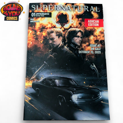 Supernatural Issue #1 - Clayton Crain - Ashcan (2025)