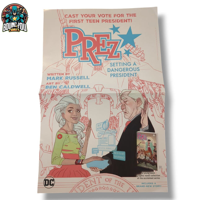 Prez  17" x 11" Promo Retailer Poster